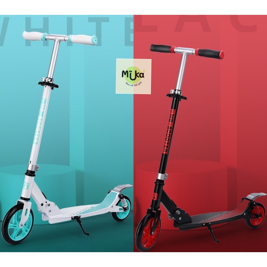 Xe trượt scooter cho các bé từ 5 tuổi trở lên hai bánh chống xóc lướt êm gấp gọn