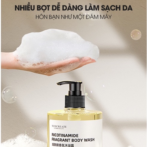 Sữa tắm dưỡng trắng Niacinamide - Unisex 500ml