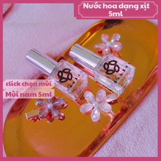 [BÒU PERFUME] NAM- Nước Hoa Xịt 5ml