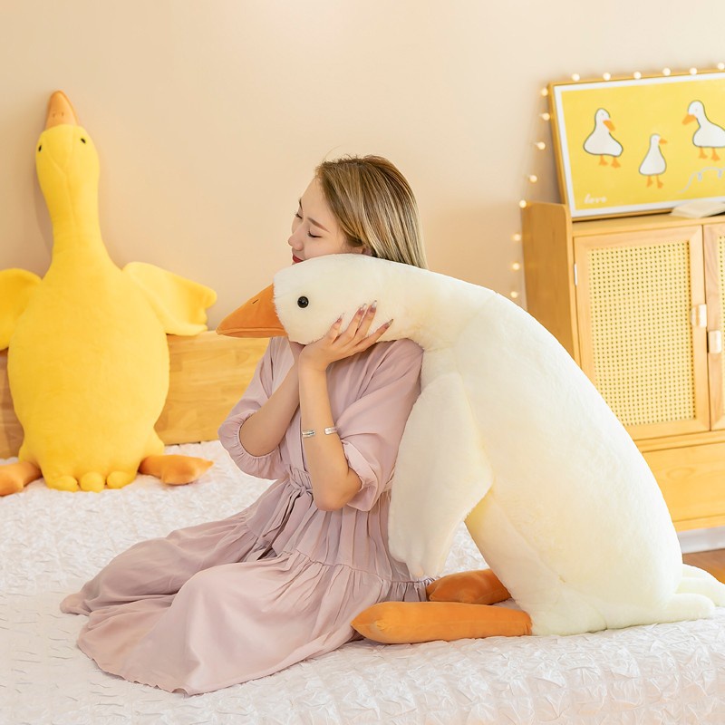 Ngỗng Nhồi Bông Mềm Mại Xinh Xắn Dễ Thương