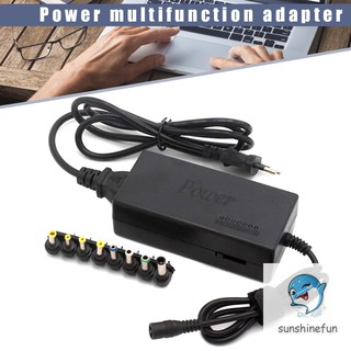 Bộ sạc đa năng 96w 12v-24v với 8 đầu cắm cho notebook