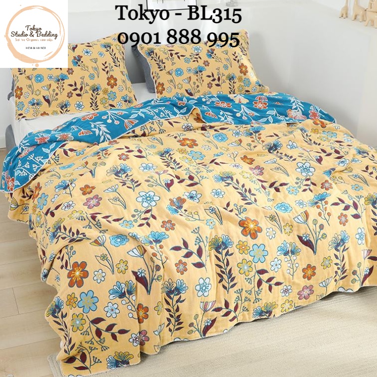 S42_Chăn Xô Organic Cotton Dòng Cao Cấp