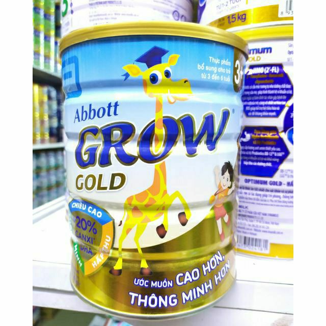 Sữa Abbott Grow Gold 3+ 900g