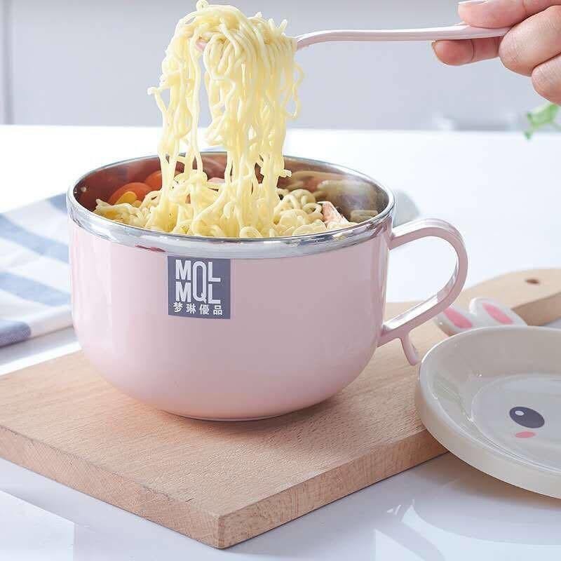 Bát Úp Mỳ Tôm Ngộ Nghĩnh Kute Cách Nhiệt Chống Nóng Khi Cầm - Duonghieu6789