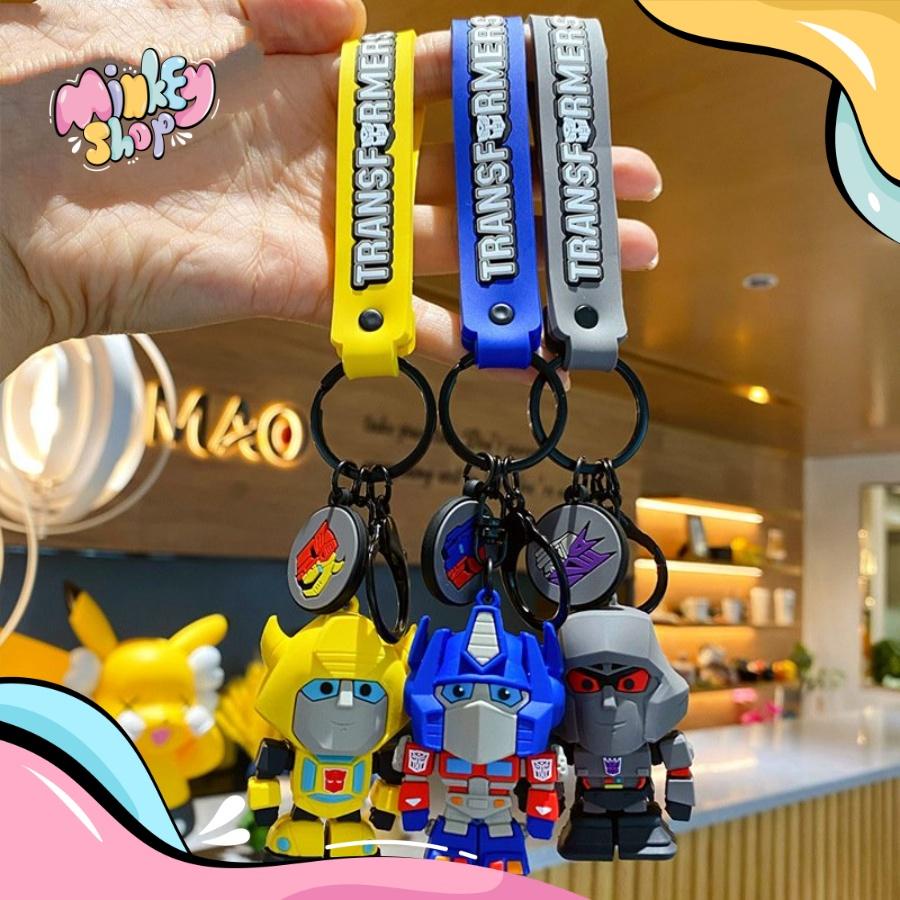 Móc Khoá RoBot TRANSFORMERS Siêu Ngầu Nhiều Mẫu Dễ Thương Phụ Kiện Túi Xách, Balo, Cặp Xách 02MKR -Minkey