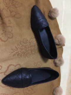 Giày bệt da sần