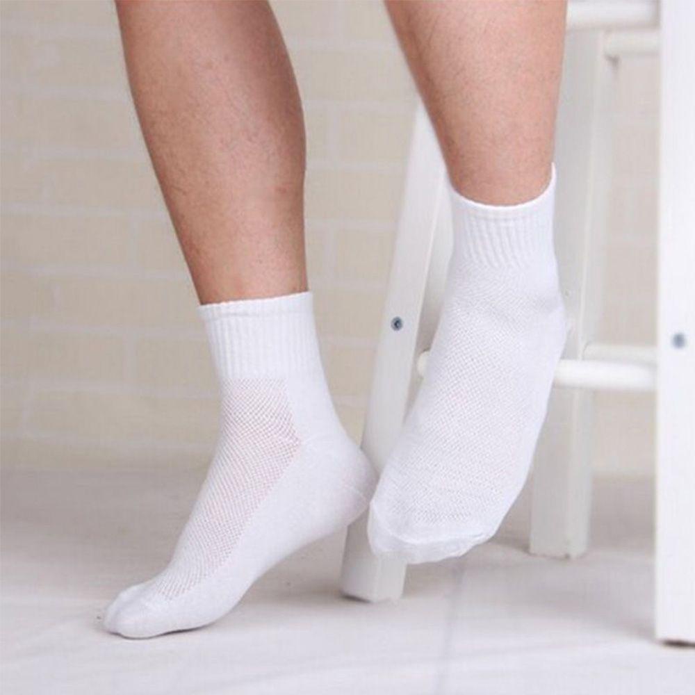 Set 5 Đôi Vớ Thể Thao Chất Liệu Cotton Mềm Mại Thời Trang Thu Đông