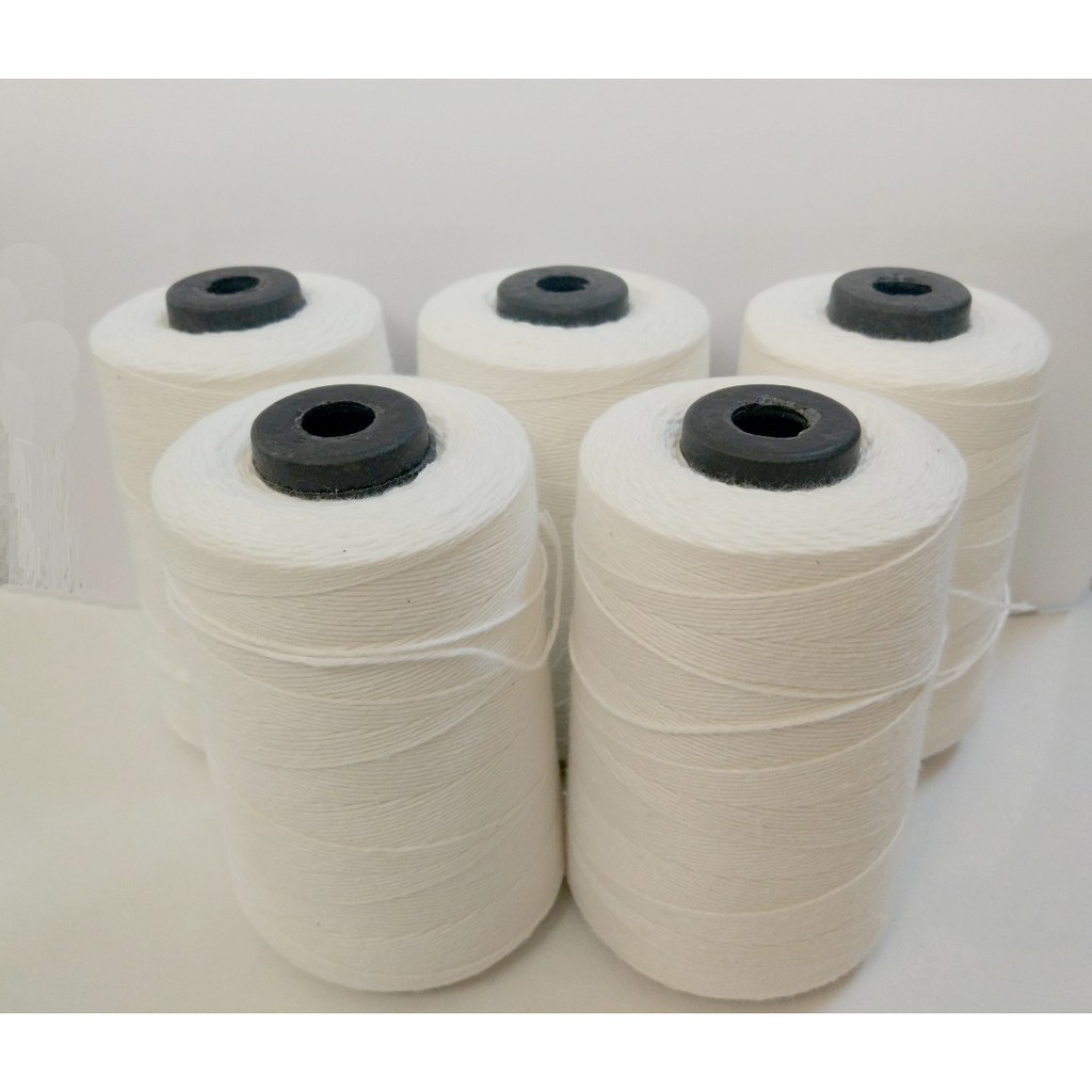 Lốc 10 cuộn chỉ buộc xúc xích, lạp xưởng - Cuộn 140gam dùng được rất lâu