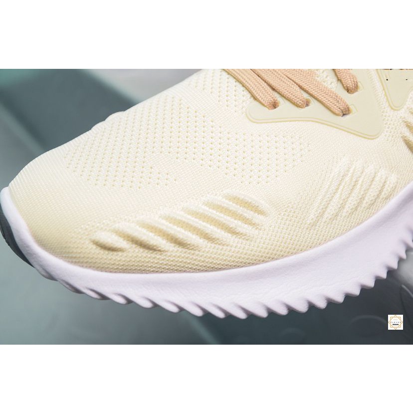 Giày Thể Thao Alphabounce Beyond 2018 Cream White Red Màu Kem Trắng Sữa đế Trắng đỏ Cực Êm Thoáng Khí  Clever Man Store