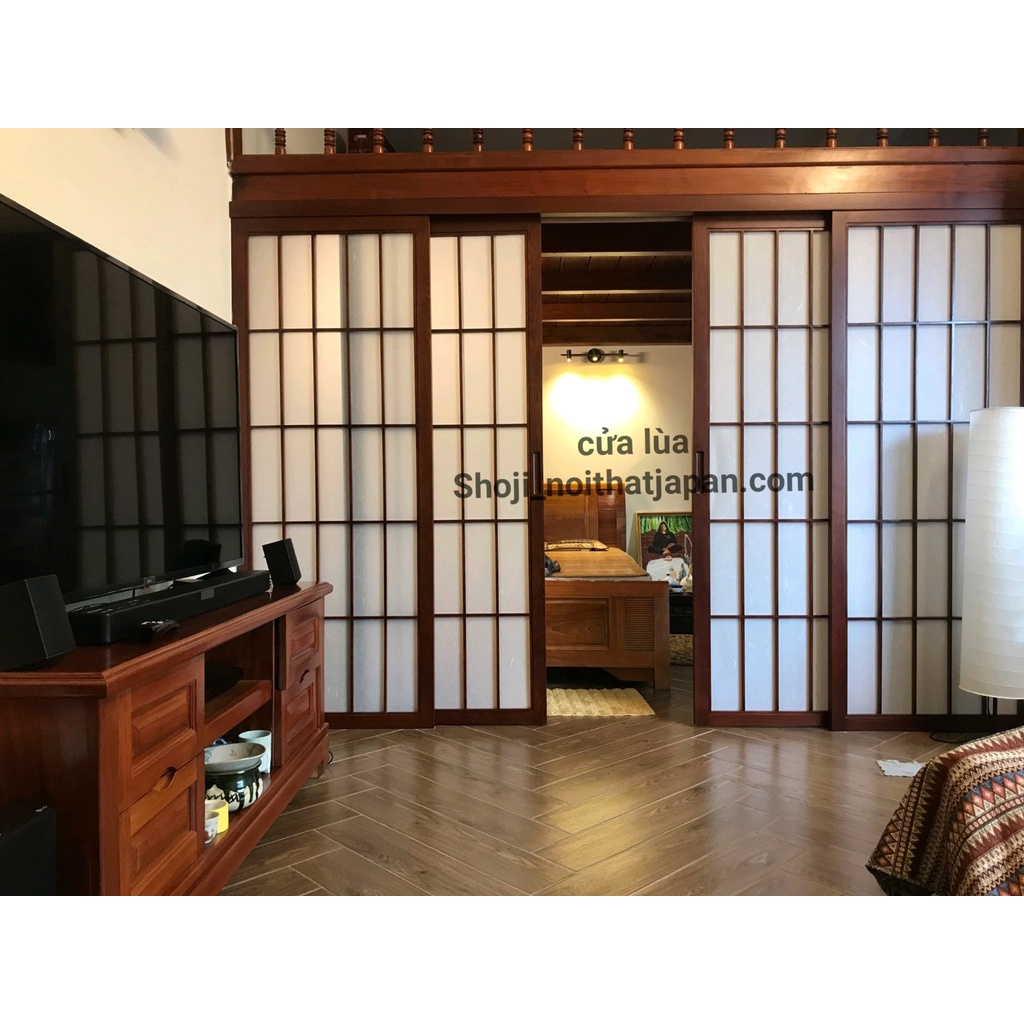 Cửa lùa Nhật Bản, Cửa lùa shoji Nhật, vách ngăn Nhật Bản, vách ngăn phòng thiền, phòng trà truyền thống Nhật Bản