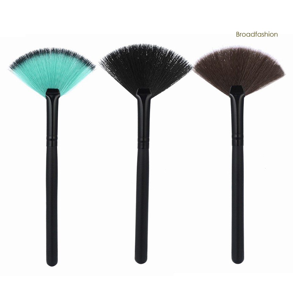 (hàng Mới Về) Cọ Trang Điểm Hình Quạt Sợi Nhân Tạo Tiện Dụng Cho Nữ | BigBuy360 - bigbuy360.vn