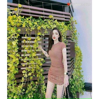 Đầm body nhún siêu xinh 2022đầm body nhún siêu xinh 2022