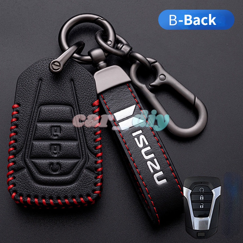 Bao Da Đựng Chìa Khóa Điều Khiển Từ Xa Cho Isuzu New MU-X X Series DMAX D-Max X-Terrain Pickup 2020 2021 2022