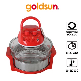 Lò nướng thủy tinh công nghệ Halogen HO có kiềng – Chính Hãng Goldsun