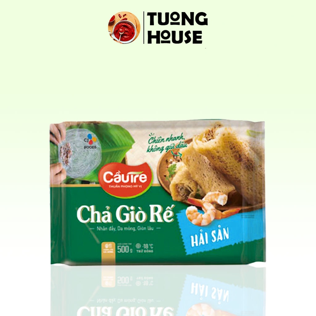 Chả Giò Rế Hải Sản Cầu Tre CJ 500g
