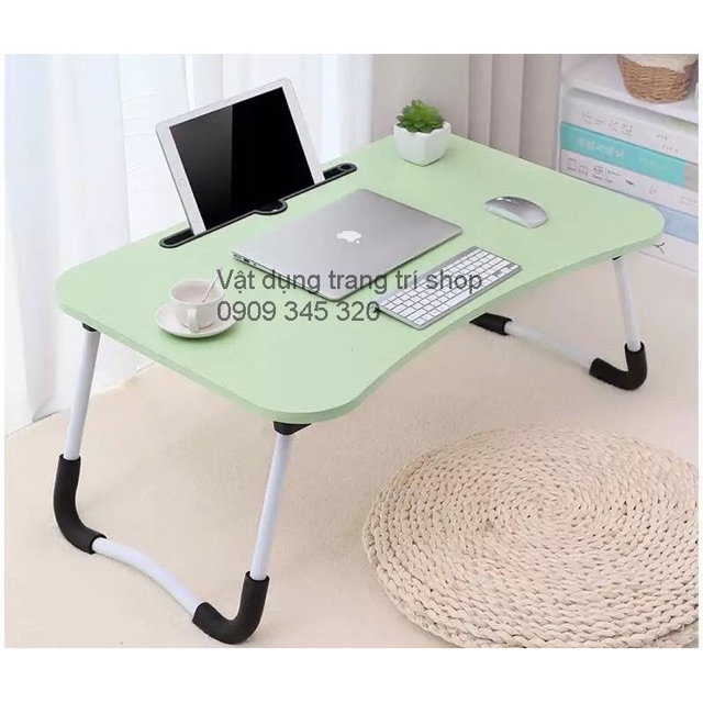 Bàn Latop Đa Năng Gấp Gọn thông minh - ( Có khe cắm ipad ) | BigBuy360 - bigbuy360.vn