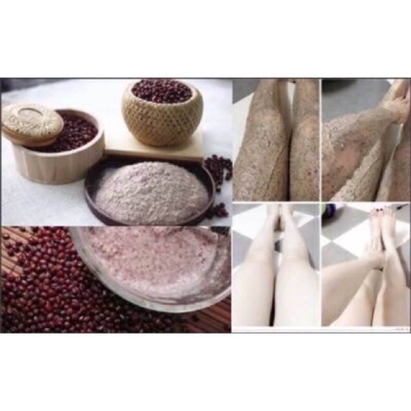 50gr Bột đậu đỏ nguyên chất handmade giúp da sáng mịn trắng hồng tự nhiên LALA