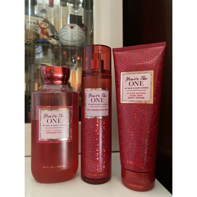 BILL US - BỘ SẢN PHẨM SET 3 CHAI YOU ARE THE ONE BATH AND BODY WORKS FULLSIZE | Thế Giới Skin Care