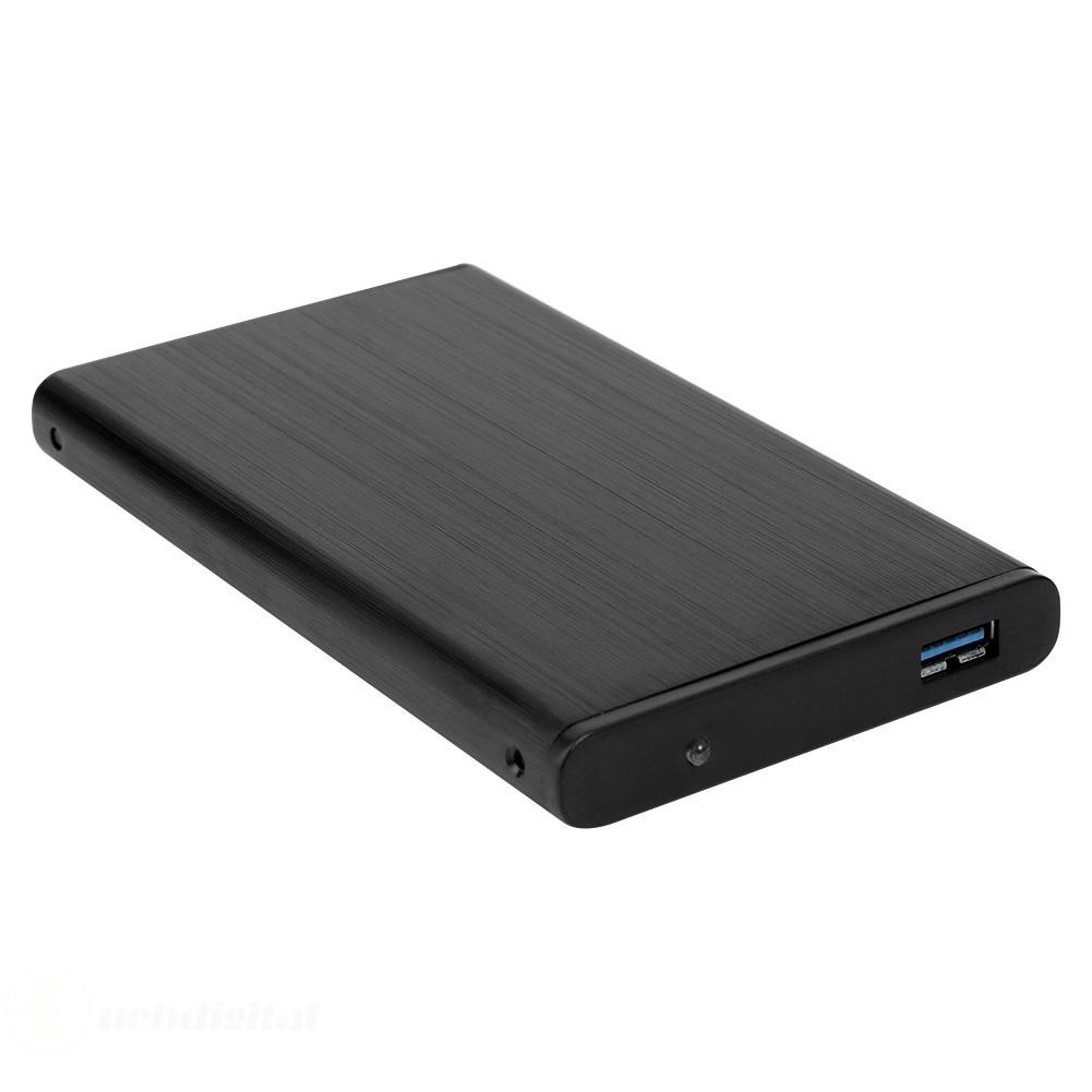 Vỏ Ổ Cứng Ngoài Usb 3.0 6gbps 2.5 Inch Hdd Ssd Bằng Hợp Kim Nhôm | BigBuy360 - bigbuy360.vn