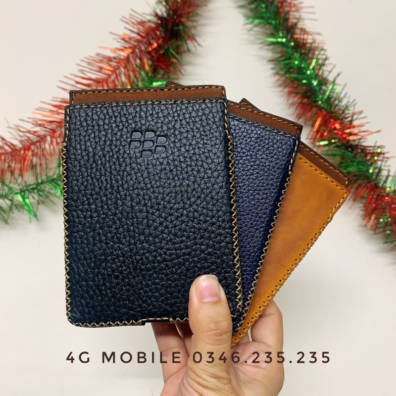 Bao da khâu tay BlackBerry Passport 1