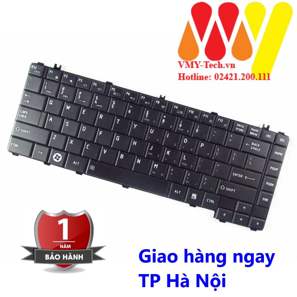 Bàn phím laptop Toshiba Satellite L640 L645 L645D C600 C640 C645 C645D