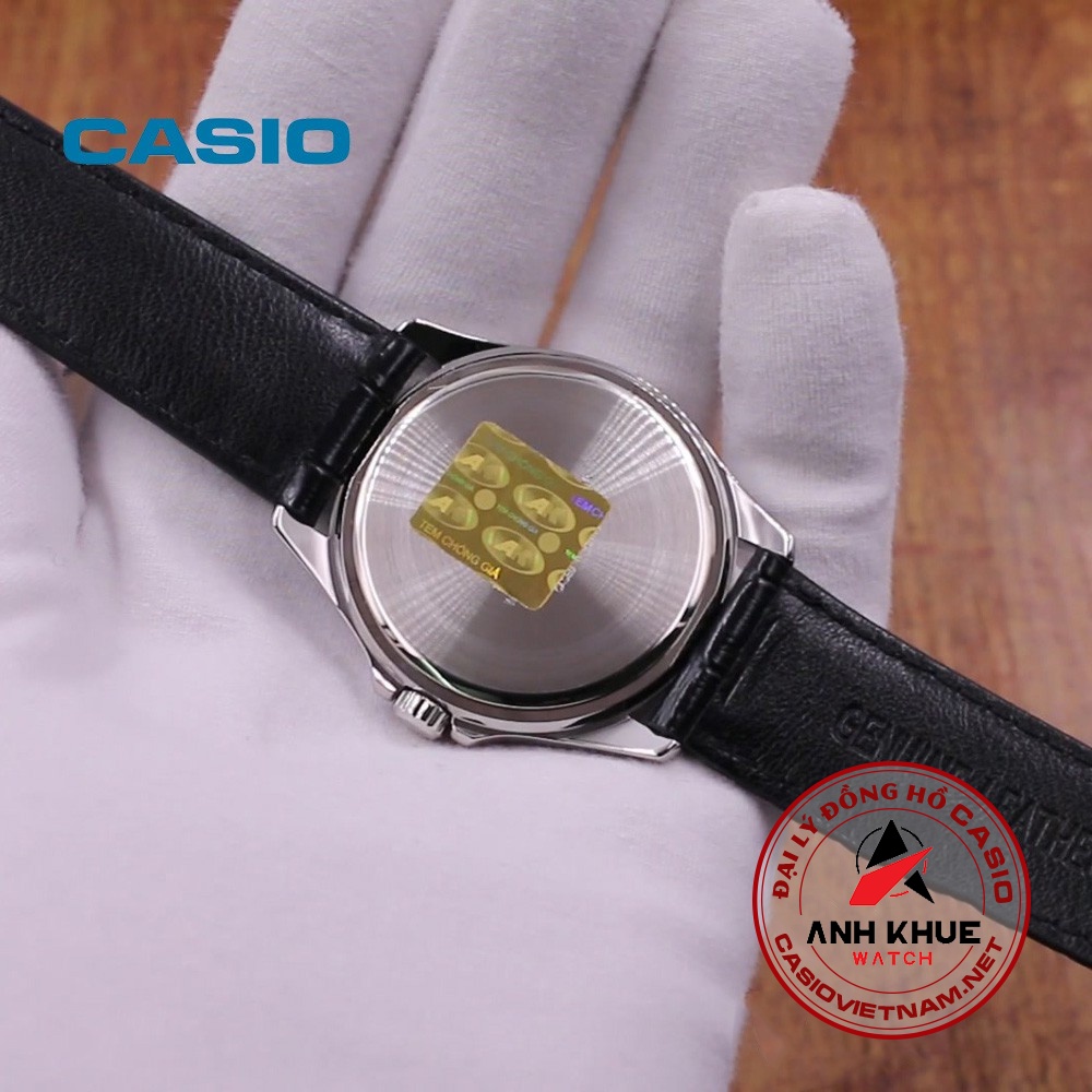 Đồng Hồ Casio MTP-1370L-7AVDF | Nam | Dây Da | 3 Kim | Chống Nước WR50M