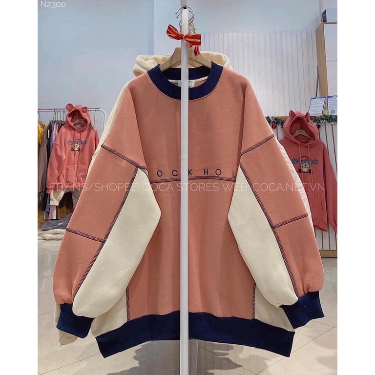 Áo Sweater Stock - Chất Nỉ Cotton Đẹp, Hàng Chuẩn - Freesize Dưới 65kg | BigBuy360 - bigbuy360.vn