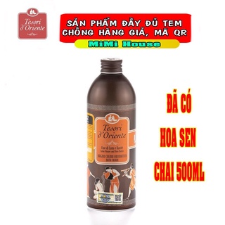 Tesori D'Oriente -Sữa Tắm Xích Hương Nước Hoa Ý Hàng Cty Có Tem Chống Hàng Giả 500ml - Có Vòi