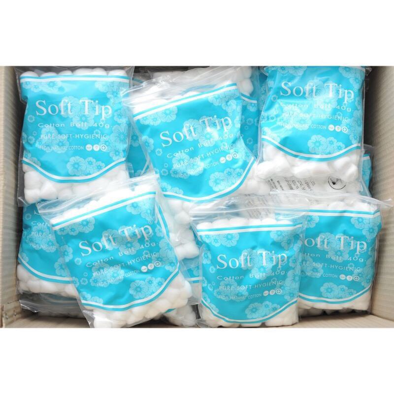 Bông bịt tai, nhét tai cho mẹ sau sinh Softtip gói 40g