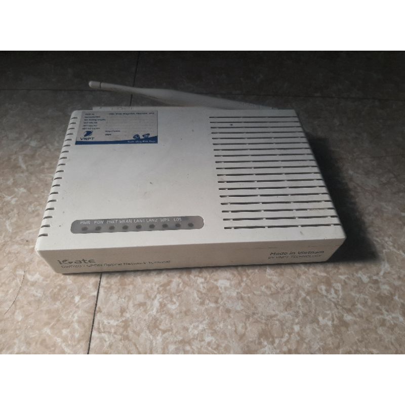 Modem GPON VNPT GW020 cũ kèm nguồn 12V