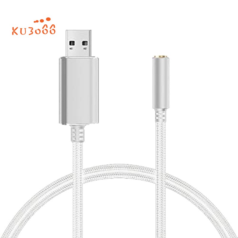 Cáp Chuyển Đổi Âm Thanh Usb Sang 3.5mm | BigBuy360 - bigbuy360.vn