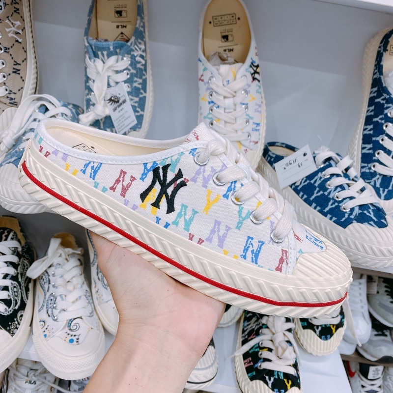 Giày MLB Mule Playball Origin NY Yankees