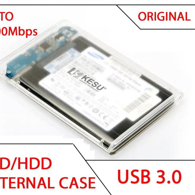 Hộp Đựng Ổ Cứng Ngoài 2.5 Inch Sata3.0 Hdd Ssd Trong Suốt | BigBuy360 - bigbuy360.vn