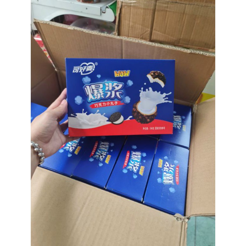 Socola tan chảy 3 lớp