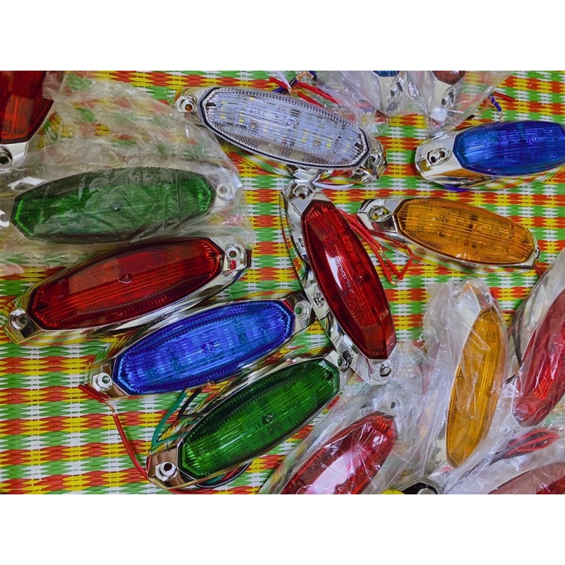 Đèn chớp nóc thùng xe tải chịu nước. Đèn hông chớp 2 chế độ SD4022 điện 12V-24V