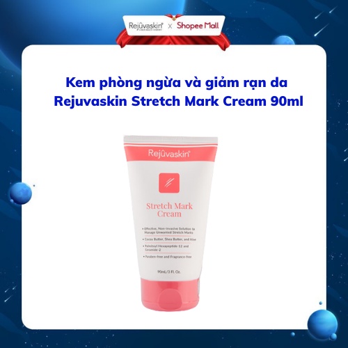 Kem phòng ngừa và làm mờ rạn da REJUVASKIN Stretch Mark Cream 90ml