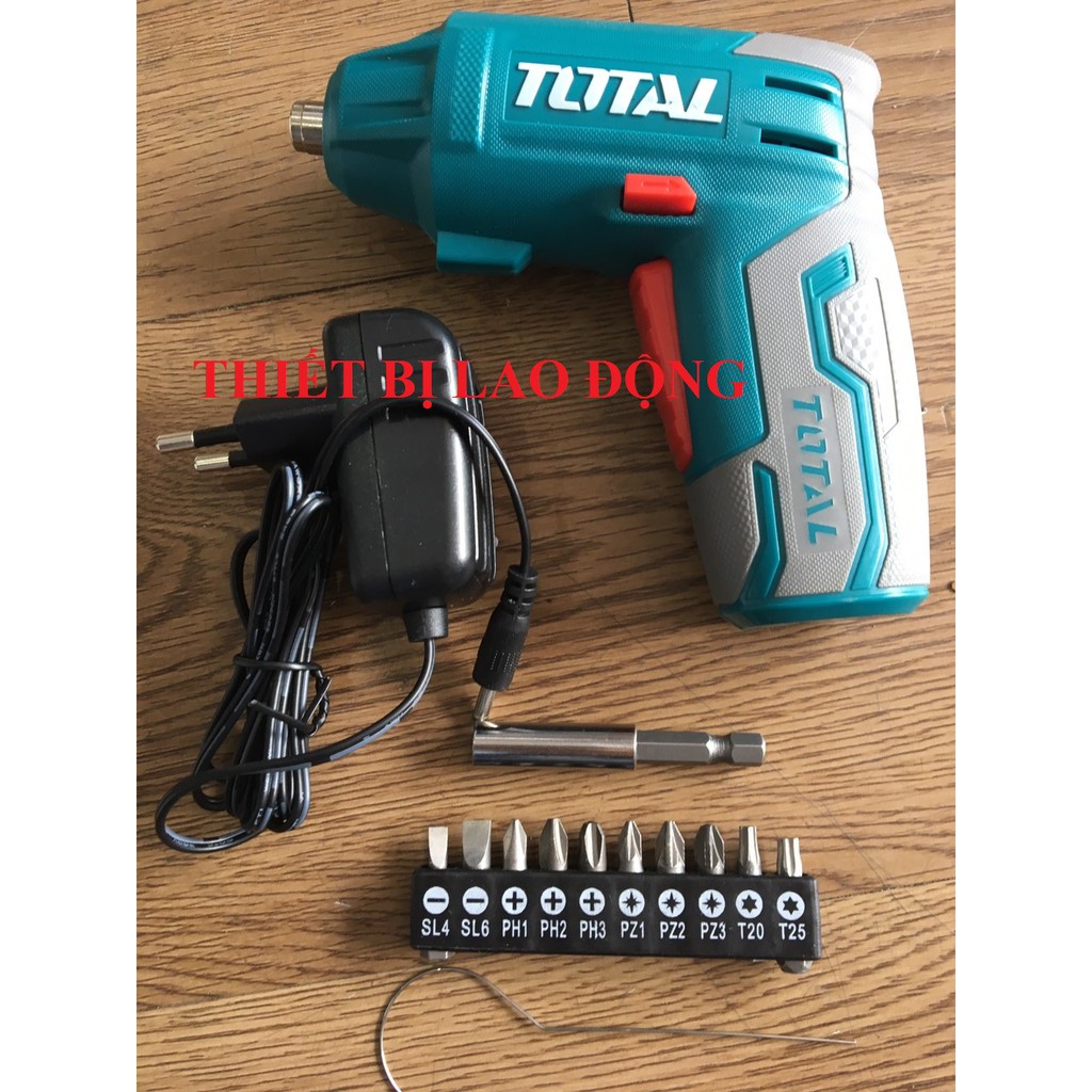 Máy siết vít dùng pinLithium 4V  Total  TSDLI0401