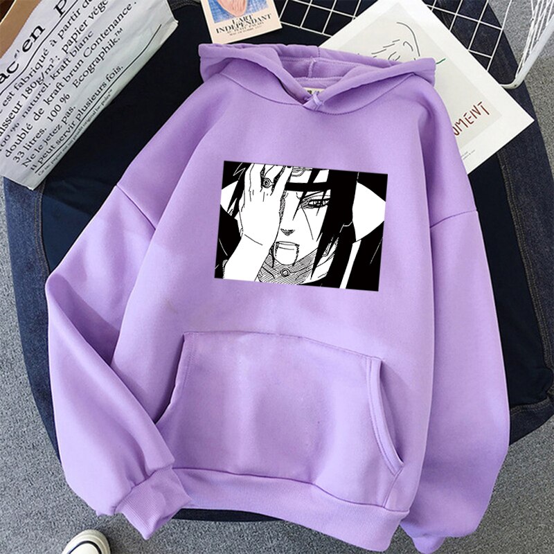 Áo Hoodies Có Nón Dài Tay In Hình Anime