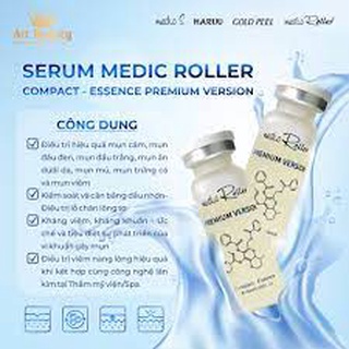 (Mẫu Mới) Serum Giảm Mụn Medic Roller Compact Essence Premium Version 15ml