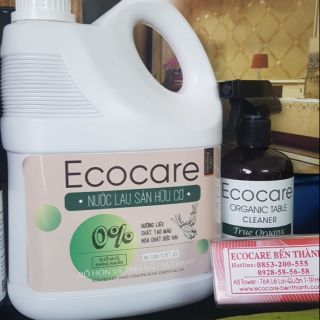 KHUYẾN MẠI CỰC GẮT! Lau sàn sả chanh 4 lit Ecocare, công nghệ Đức,đuổi muỗi tự nhiên