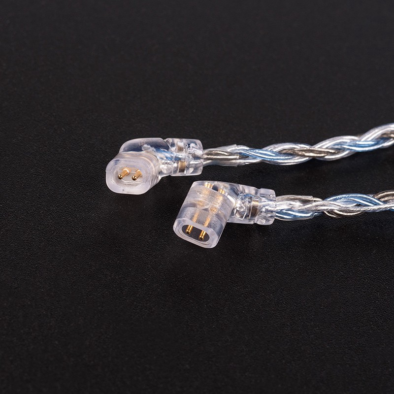 Dây Cáp Đồng Mạ Bạc 16 Lõi 2.5/3.5/4.4MM Với MMCX/2pin/QDC Tfz Cho KZ ZS10 ZSN Pro ZSX BLON BL-03 ZSX V90