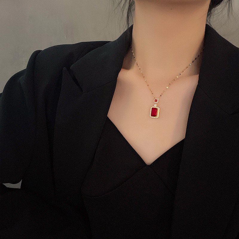 Set combo bộ trang sức dây chuyền khuyên tai nhẫn đính đá nữ thanh lịch phong cách nữ tính duyên dáng dự tiệc BESED DC2