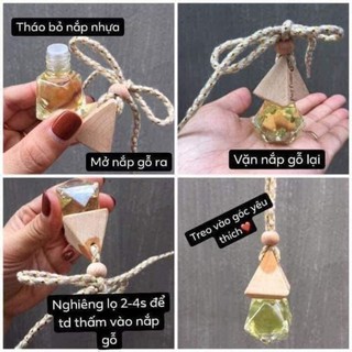 COMBO 5 LỌ TREO SẢ CHANH , SẢ JAVA , TRÀM QUẾ VÀ BẠC HÀ