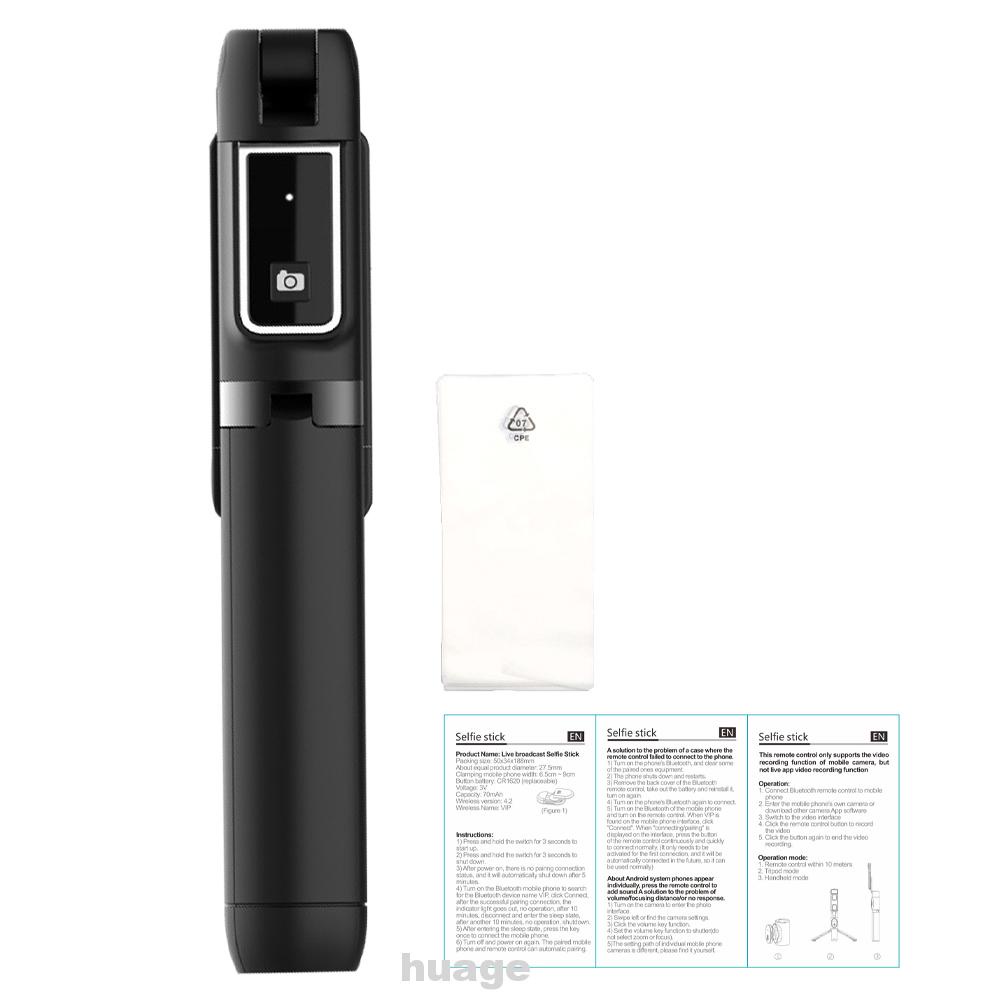 Gậy Tự Sướng Mini Bluetooth Đa Năng Xoay 360 Độ Có Thể Điều Chỉnh | BigBuy360 - bigbuy360.vn