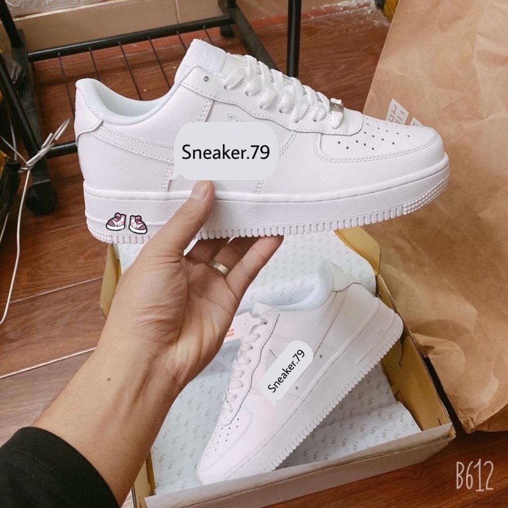 Giày sneaker màu trắng air force one sịn sò siêu hót