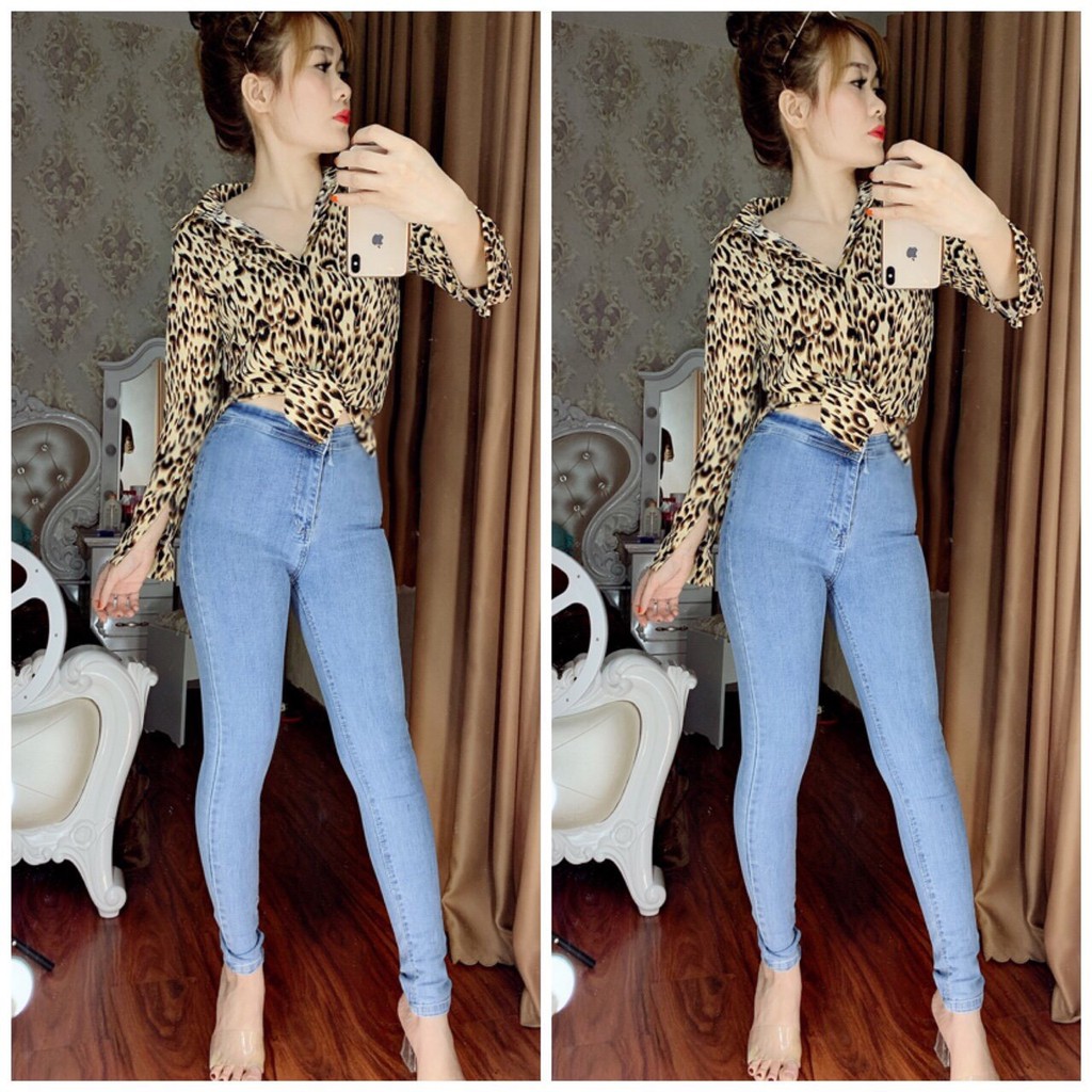 quần jean nữ fome ôm chất siêu giãn ( CÓ SIZE ĐẠI RR33 )