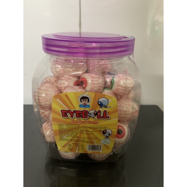 Kẹo dẻo hình con mắt có nhân (50cái/hộp)