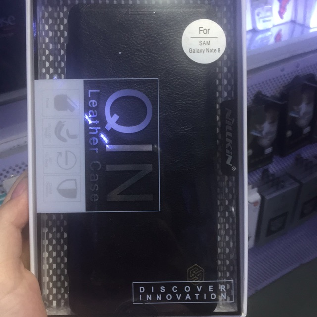 Bao Da Nillkin Qin Samsung Note 8