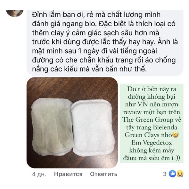 SALE THÔI NÀO Nước tẩy trang Bielenda Vegedetox 3 in 1 tẩy sạch êm ái, giữ ẩm cho da SALE THÔI NÀO