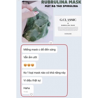 MẶT NẠ PUDDING TẢO SPIRULINA BE'BALANCE